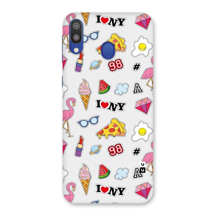Personnel Quirk Back Case for Galaxy M20