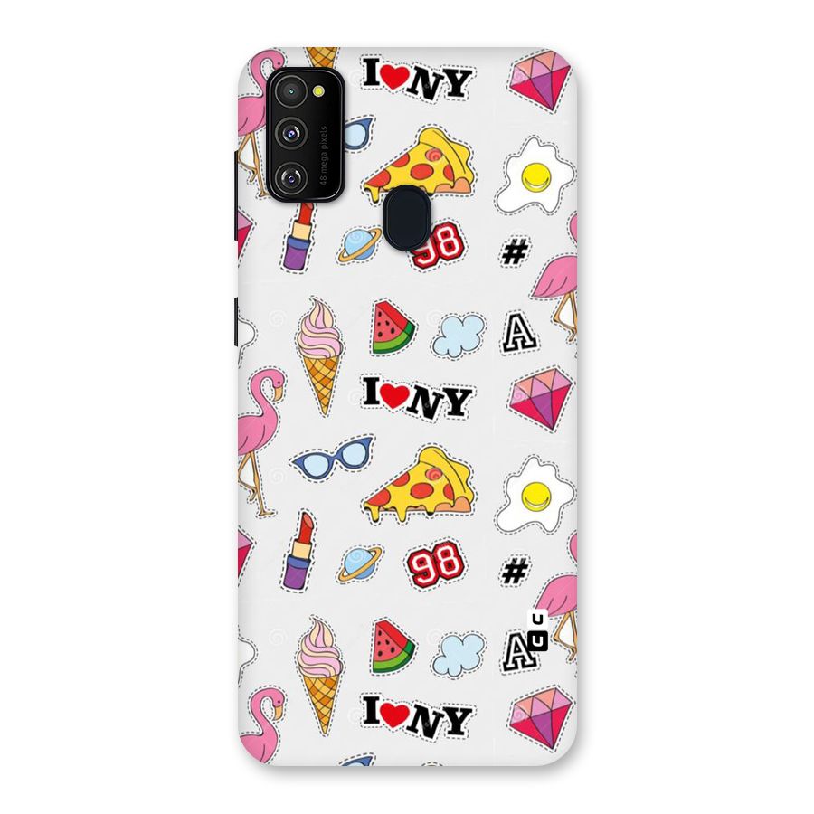 Personnel Quirk Back Case for Galaxy M21