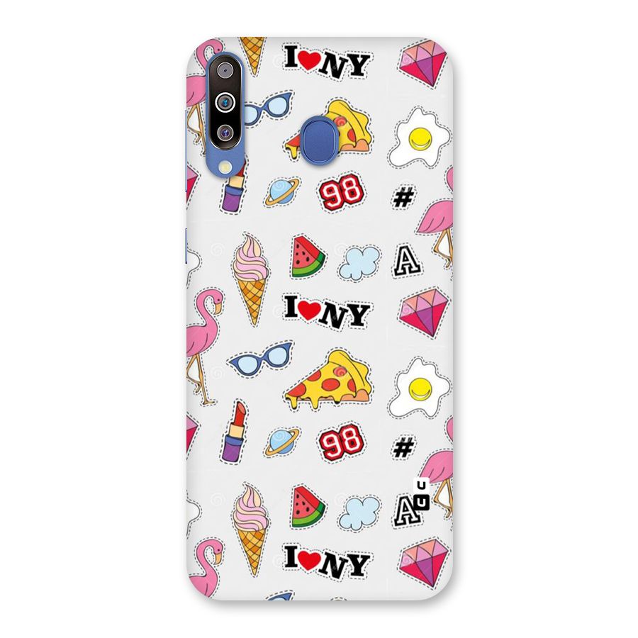 Personnel Quirk Back Case for Galaxy M30
