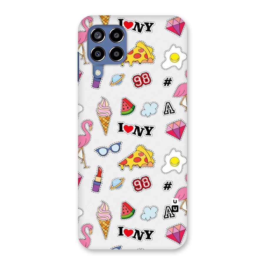 Personnel Quirk Back Case for Galaxy M53 5G