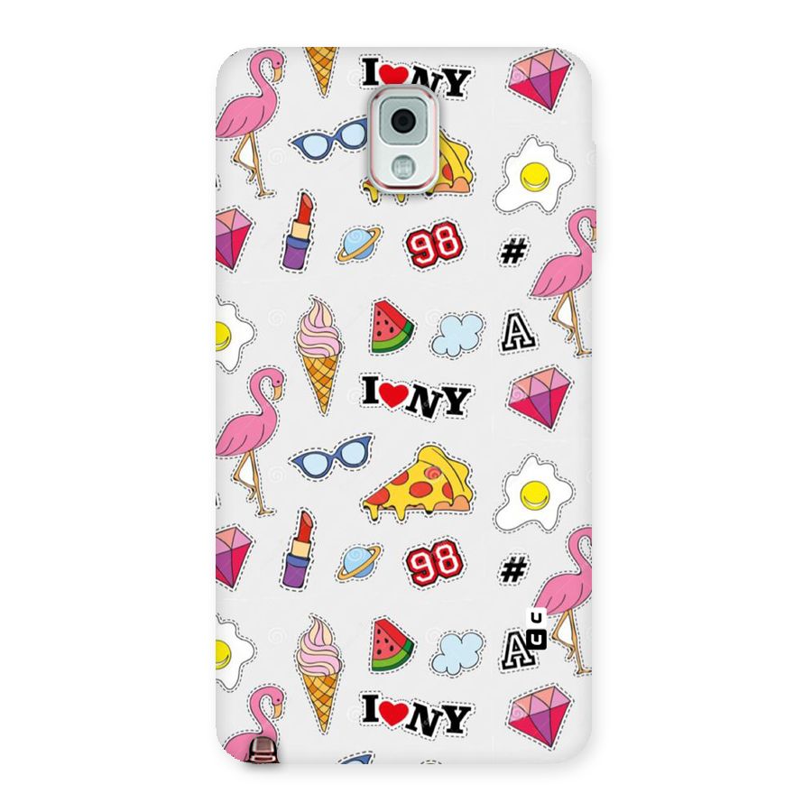 Personnel Quirk Back Case for Galaxy Note 3