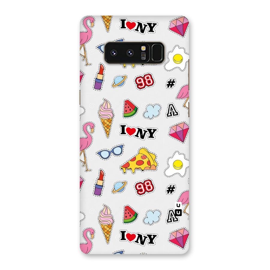 Personnel Quirk Back Case for Galaxy Note 8