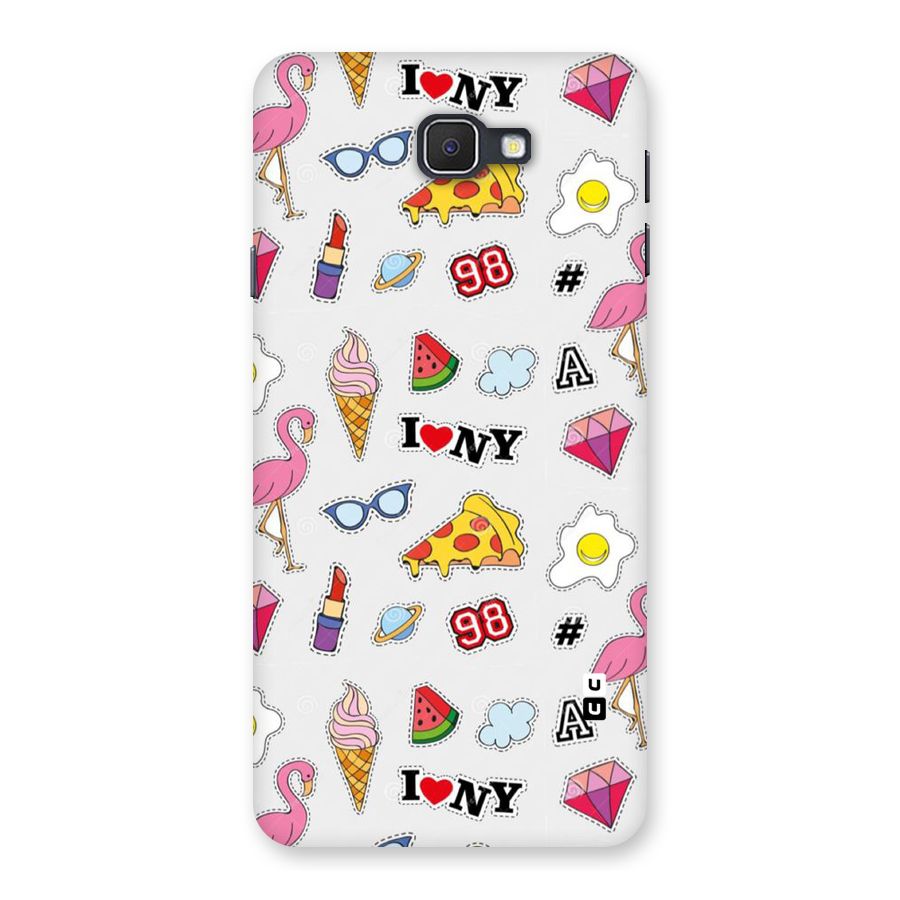 Personnel Quirk Back Case for Galaxy On7 2016