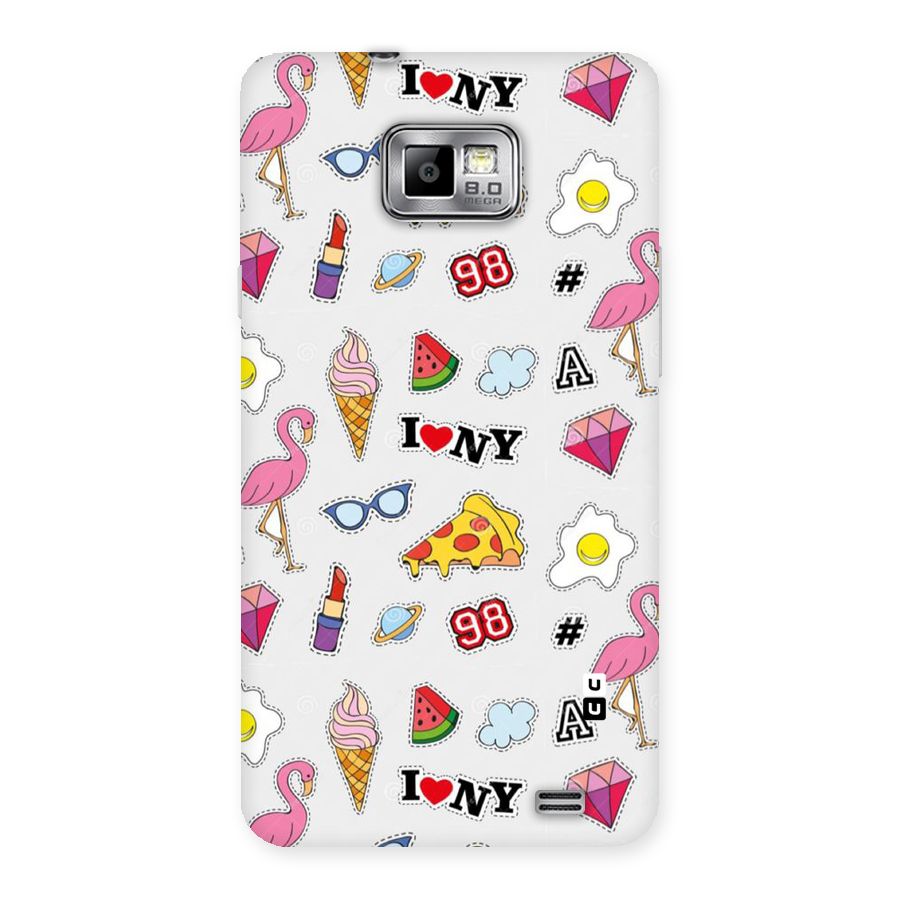 Personnel Quirk Back Case for Galaxy S2