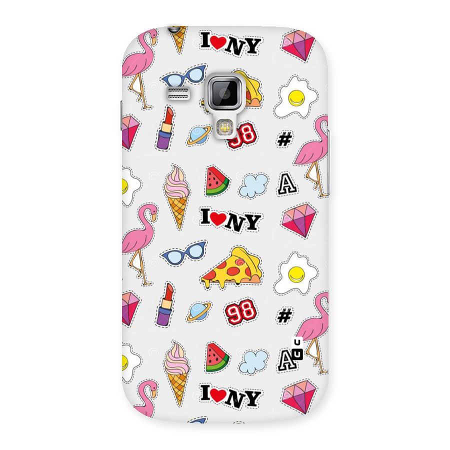 Personnel Quirk Back Case for Galaxy S Duos