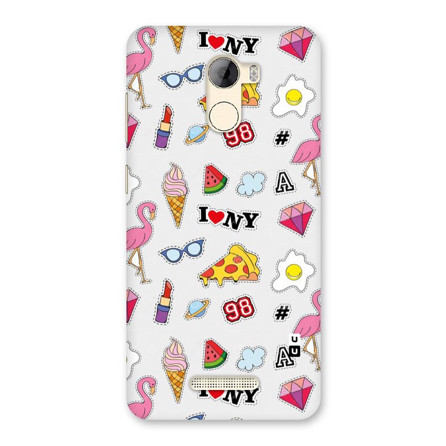 Personnel Quirk Back Case for Gionee A1 LIte