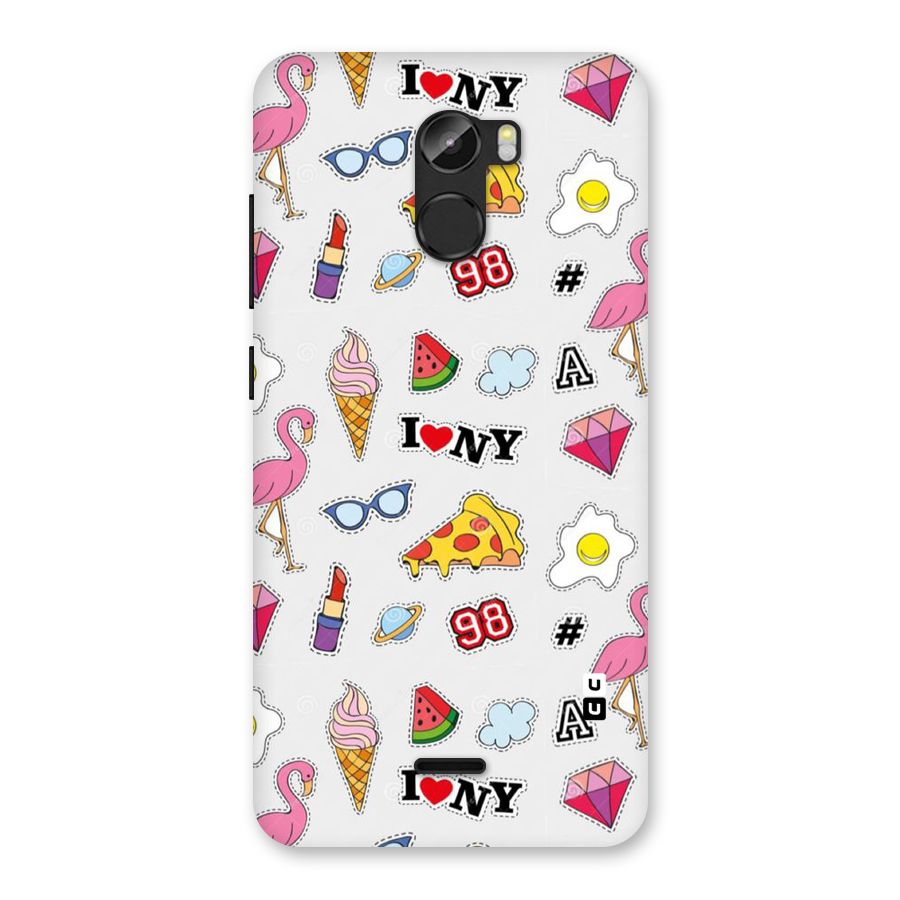 Personnel Quirk Back Case for Gionee X1