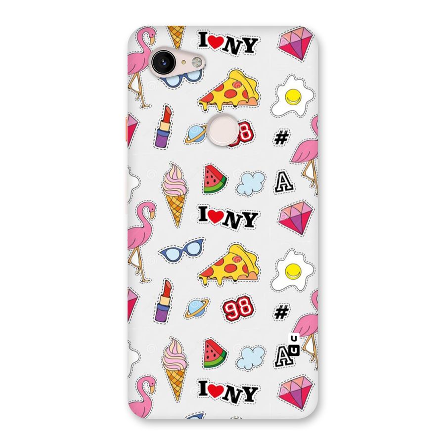 Personnel Quirk Back Case for Google Pixel 3 XL