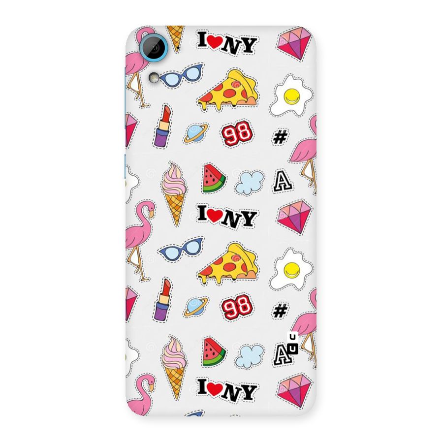 Personnel Quirk Back Case for HTC Desire 826