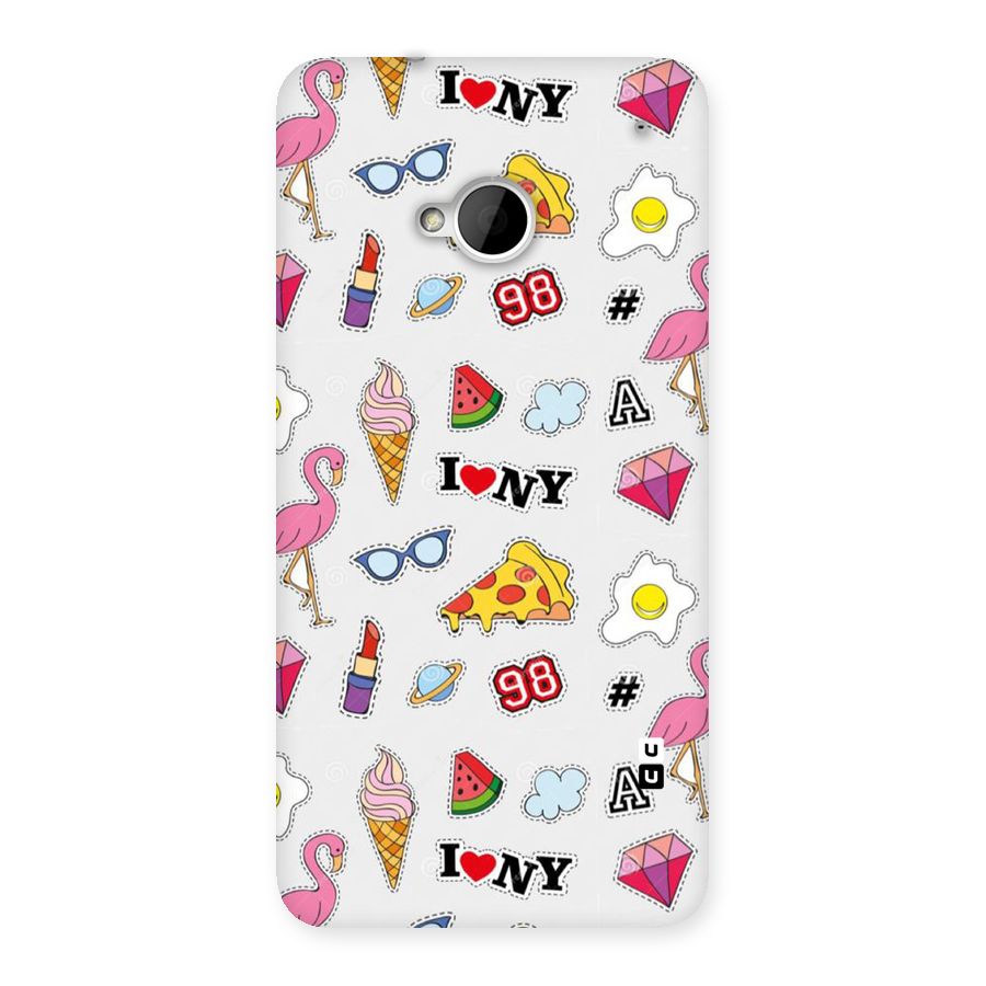 Personnel Quirk Back Case for HTC One M7