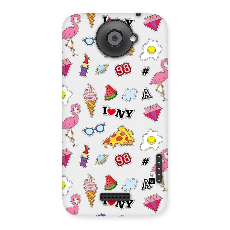 Personnel Quirk Back Case for HTC One X