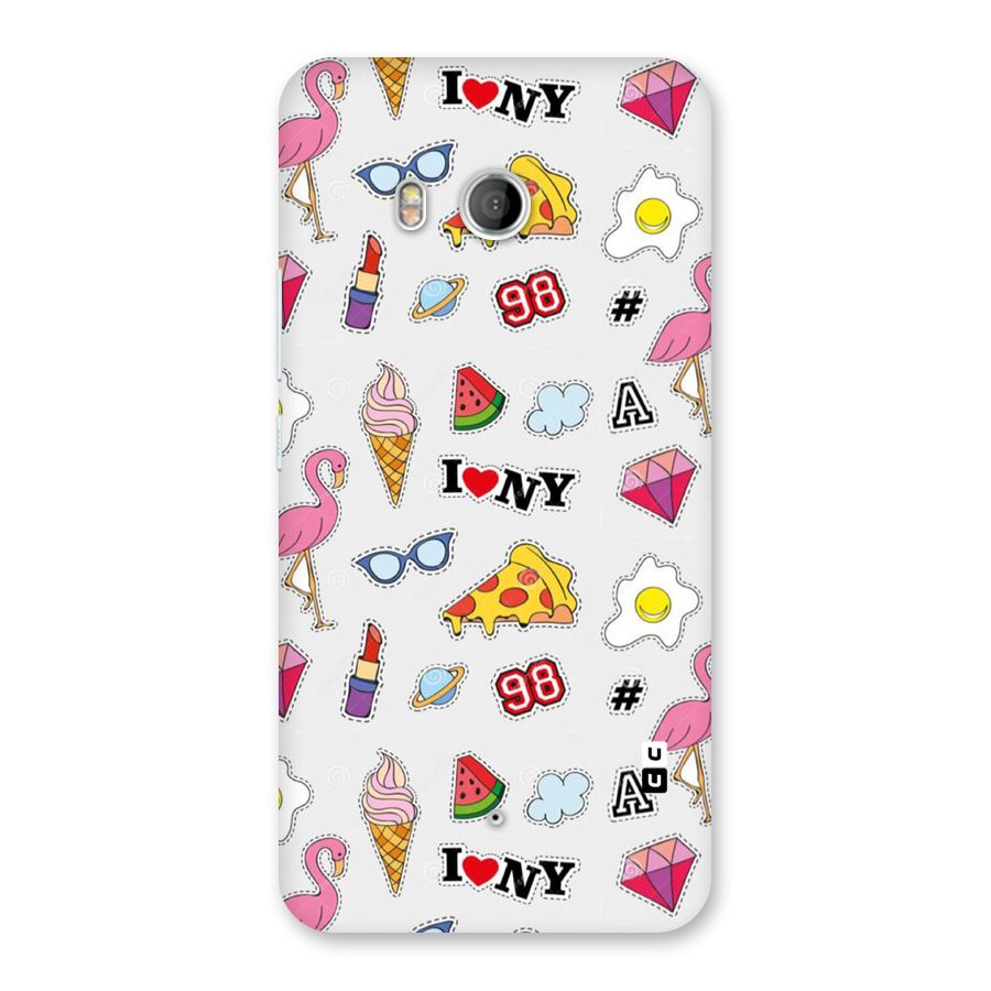 Personnel Quirk Back Case for HTC U11