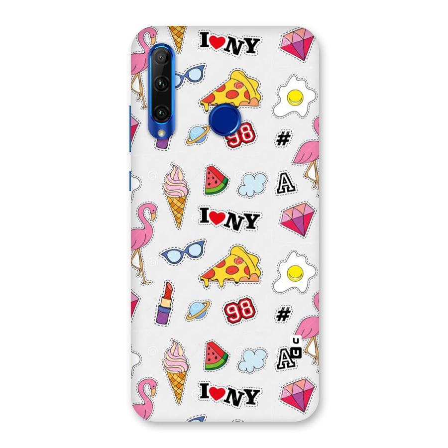Personnel Quirk Back Case for Honor 20i