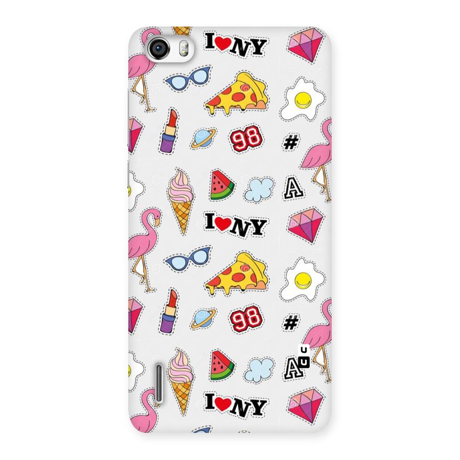 Personnel Quirk Back Case for Honor 6