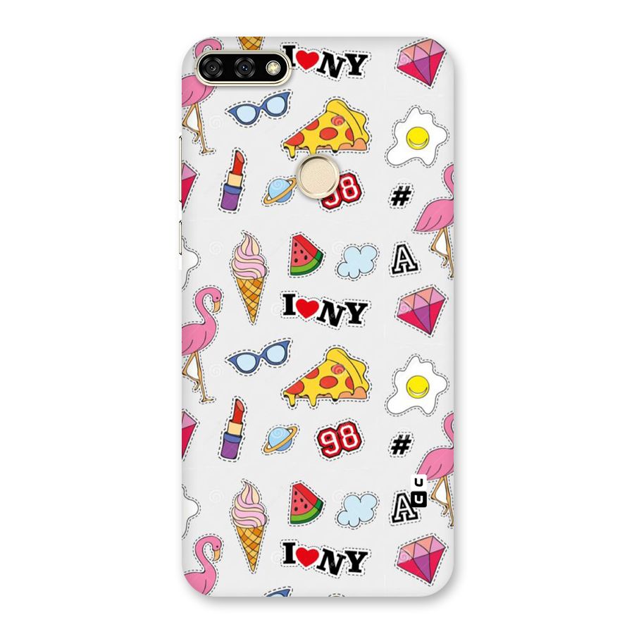Personnel Quirk Back Case for Honor 7A