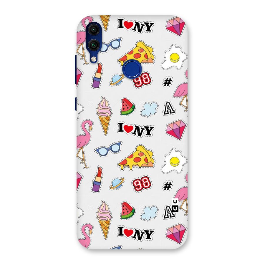 Personnel Quirk Back Case for Honor 8C
