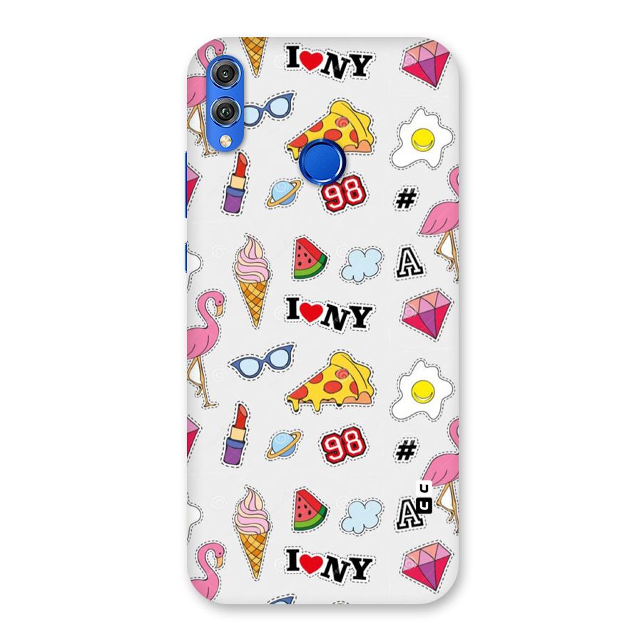 Personnel Quirk Back Case for Honor 8X