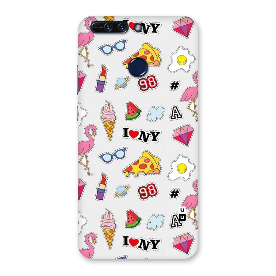 Personnel Quirk Back Case for Honor 8 Pro