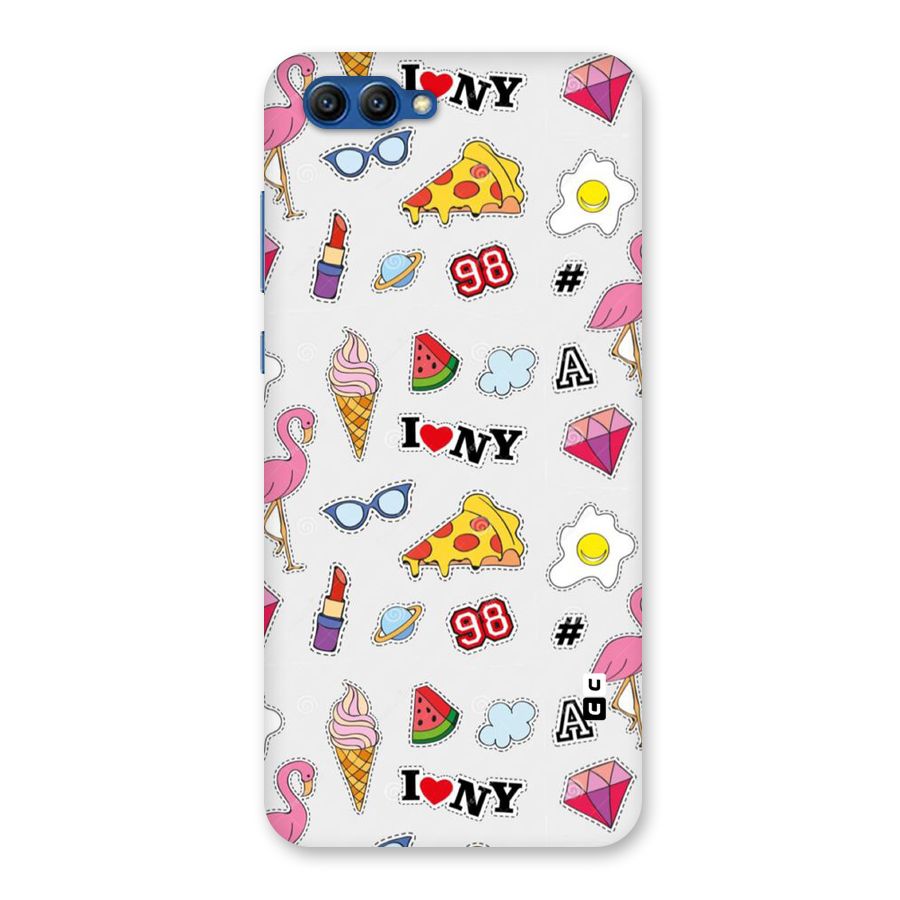 Personnel Quirk Back Case for Honor View 10