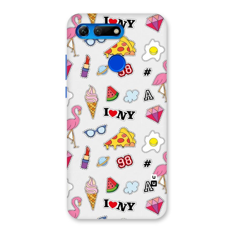 Personnel Quirk Back Case for Honor View 20