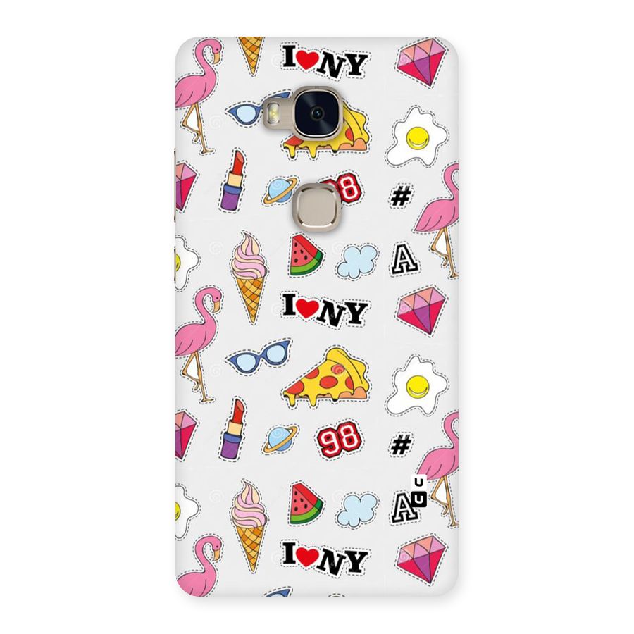 Personnel Quirk Back Case for Huawei Honor 5X