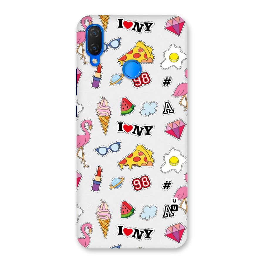 Personnel Quirk Back Case for Huawei P Smart+