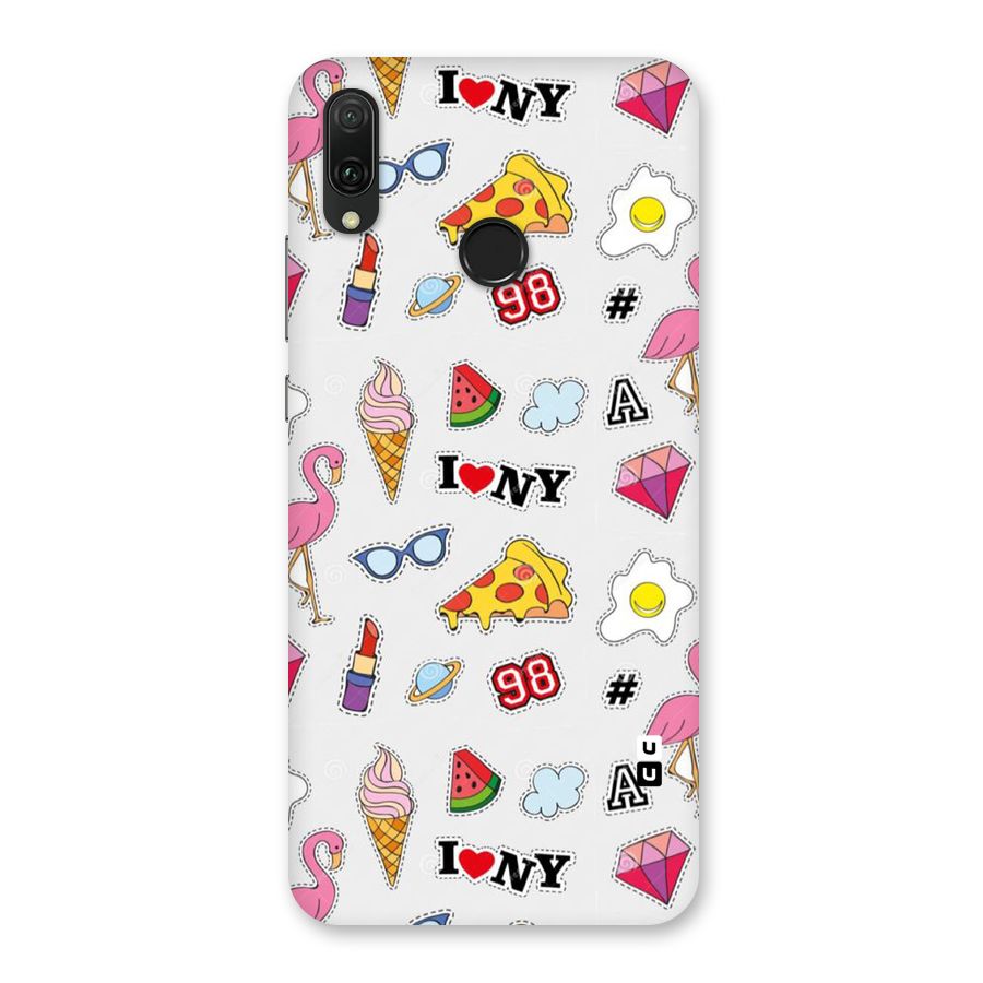 Personnel Quirk Back Case for Huawei Y9 (2019)