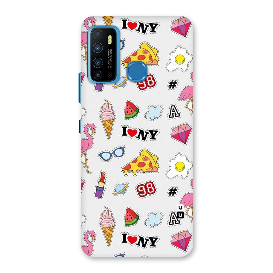 Personnel Quirk Back Case for Infinix Hot 9