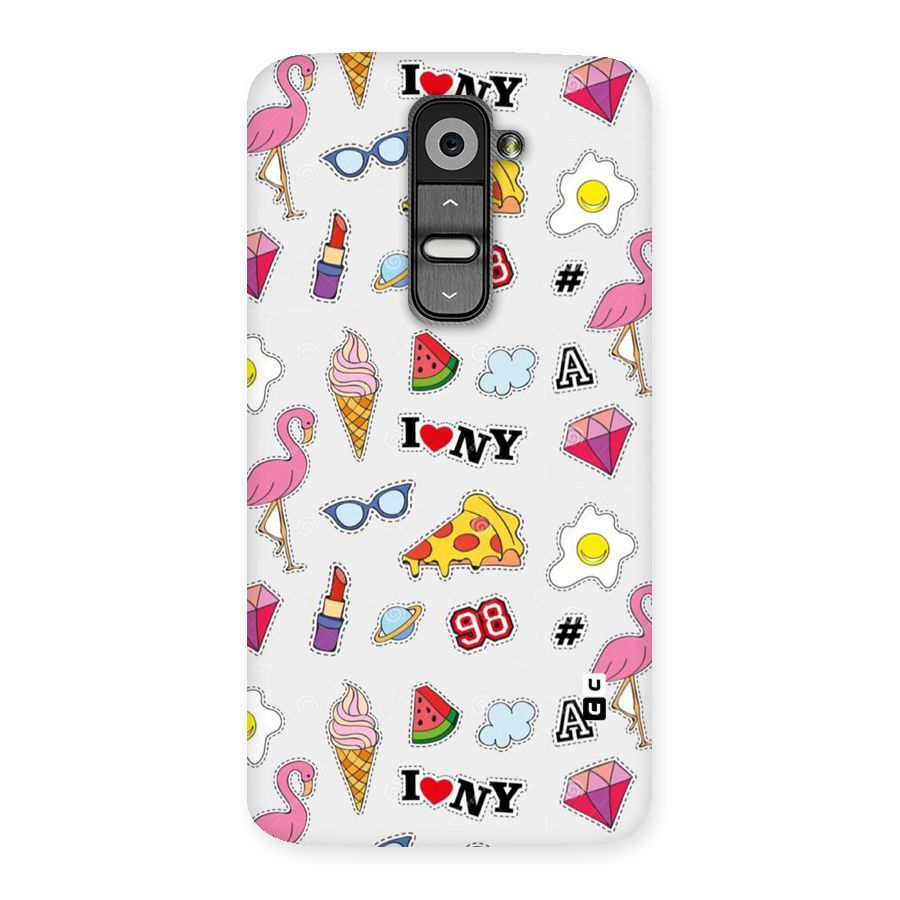 Personnel Quirk Back Case for LG G2