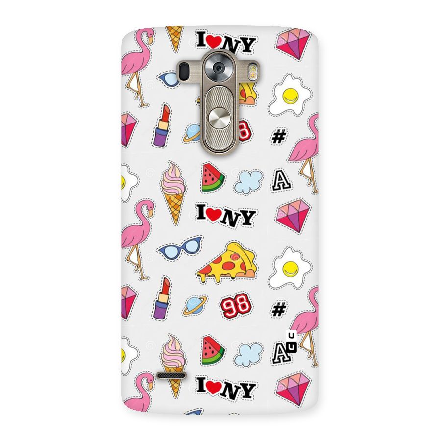 Personnel Quirk Back Case for LG G3