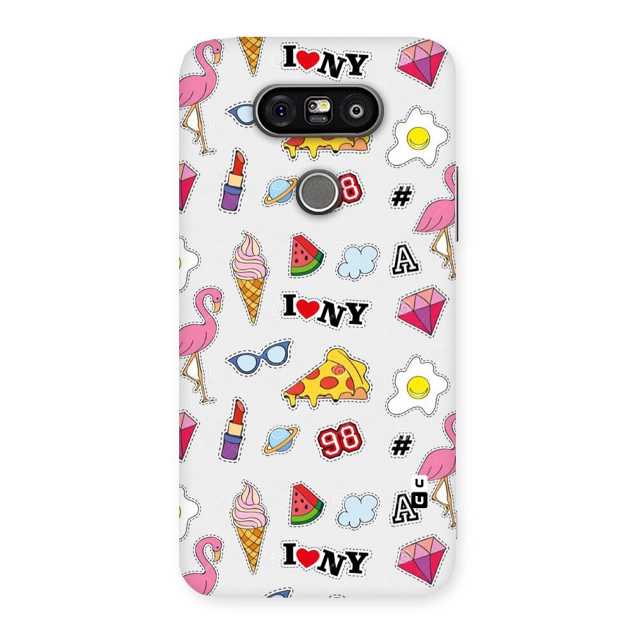 Personnel Quirk Back Case for LG G5