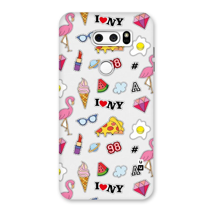 Personnel Quirk Back Case for LG V30