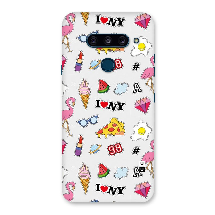 Personnel Quirk Back Case for LG  V40 ThinQ