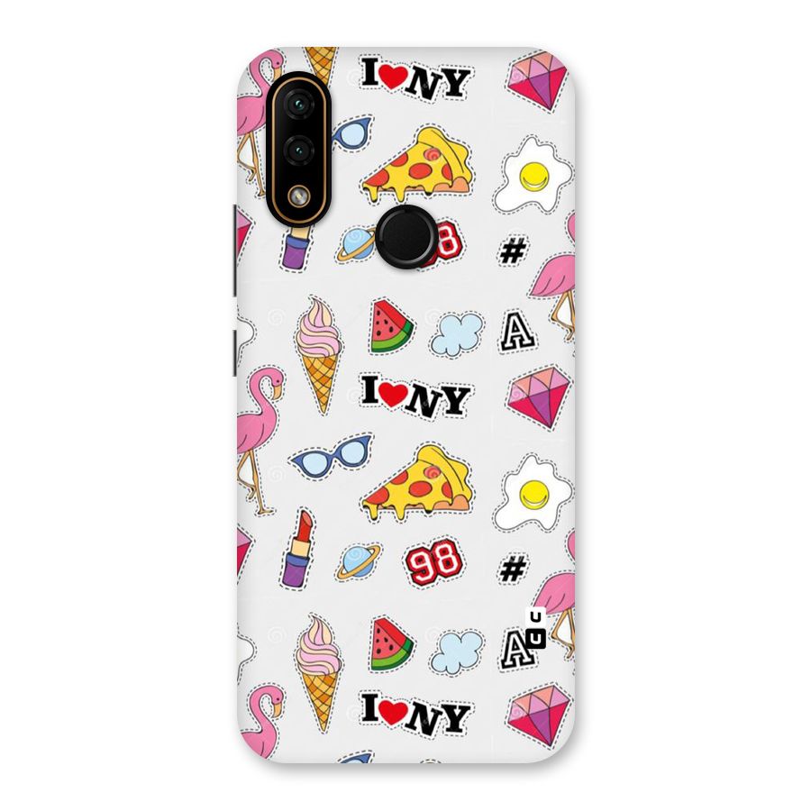 Personnel Quirk Back Case for Lenovo A6 Note