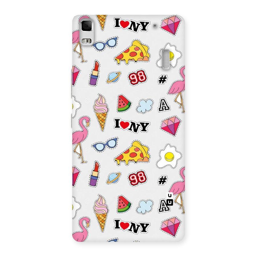 Personnel Quirk Back Case for Lenovo A7000