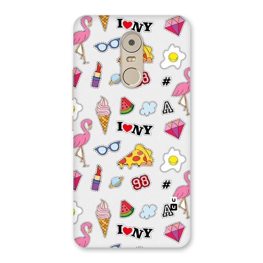 Personnel Quirk Back Case for Lenovo K6 Note