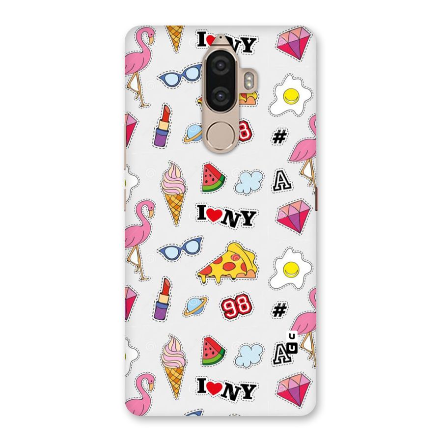 Personnel Quirk Back Case for Lenovo K8 Note