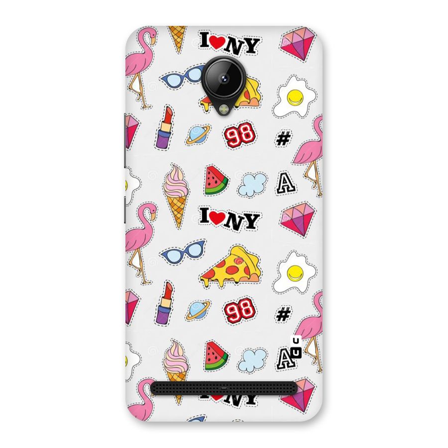 Personnel Quirk Back Case for Lenovo C2