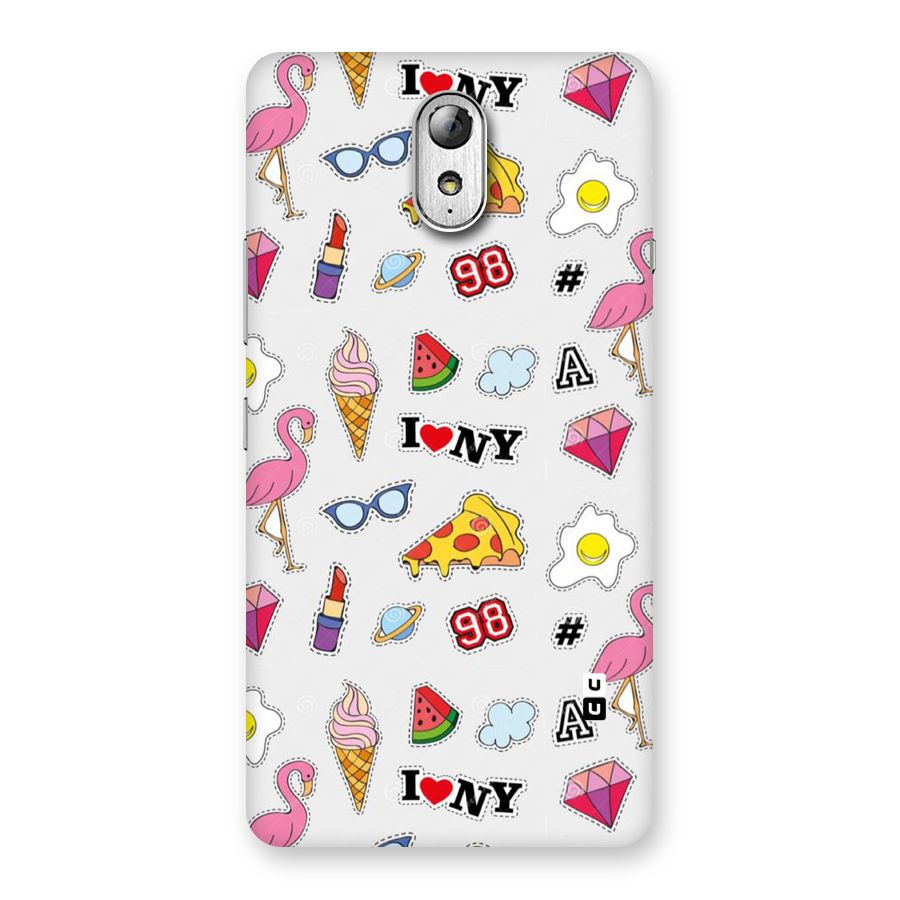 Personnel Quirk Back Case for Lenovo Vibe P1M