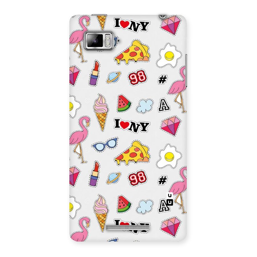 Personnel Quirk Back Case for Lenovo Vibe Z K910