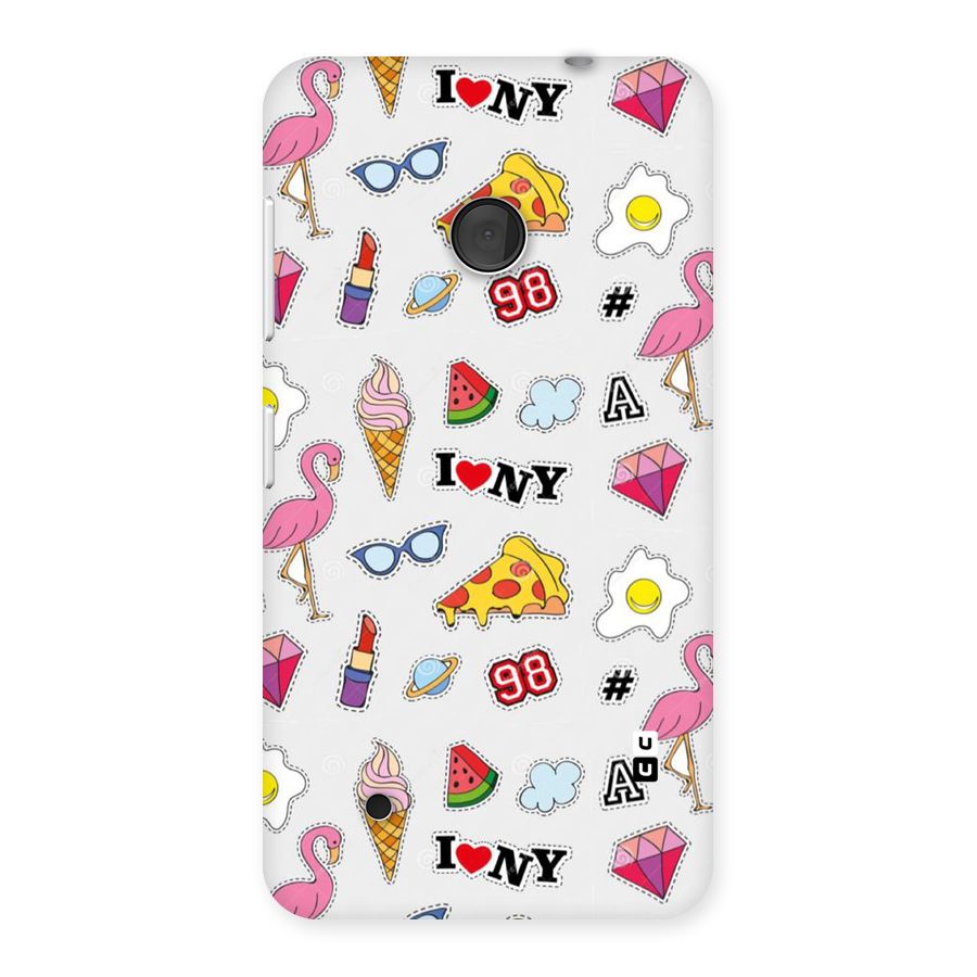Personnel Quirk Back Case for Lumia 530