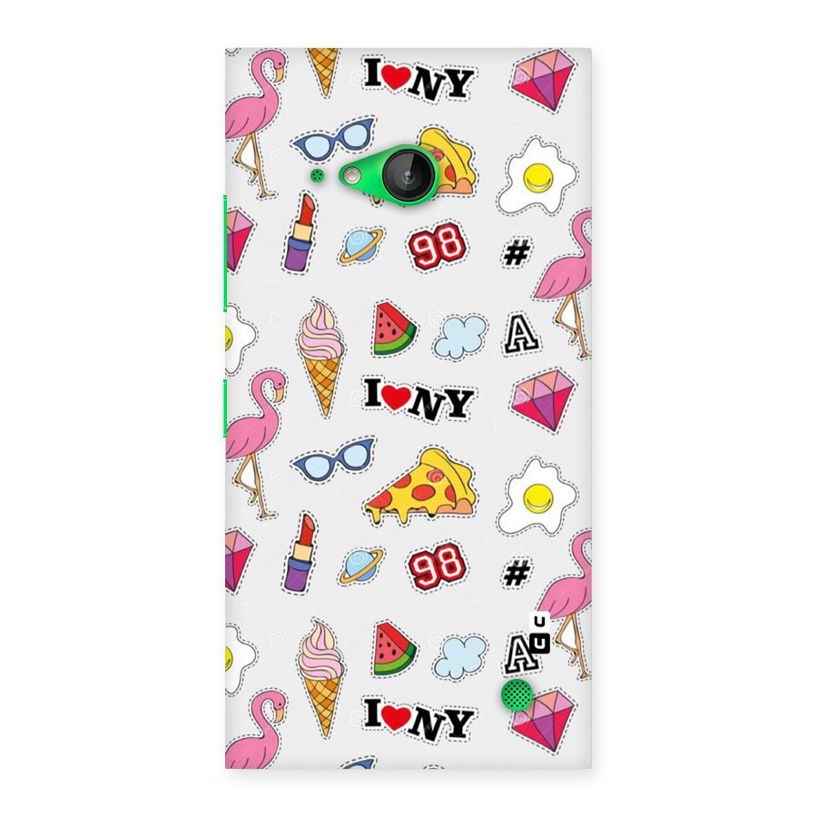Personnel Quirk Back Case for Lumia 730