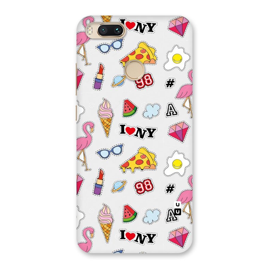 Personnel Quirk Back Case for Mi A1
