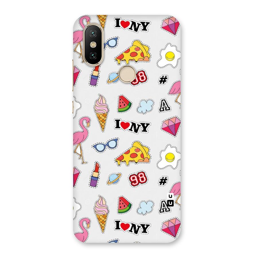 Personnel Quirk Back Case for Mi A2