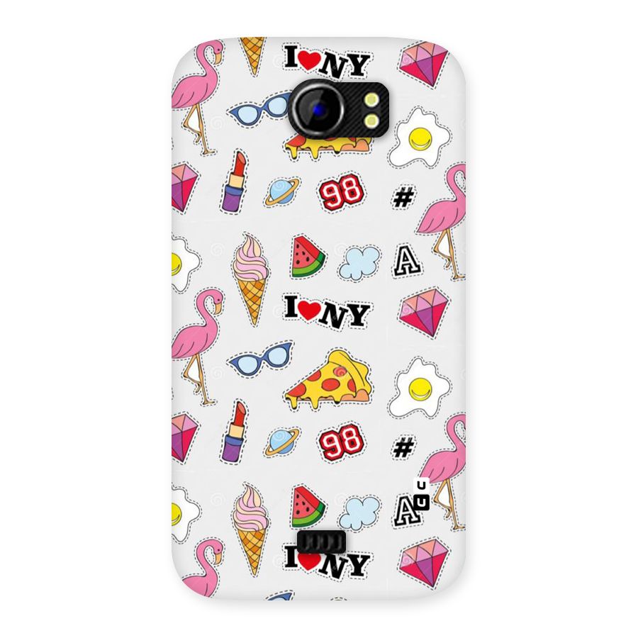 Personnel Quirk Back Case for Micromax Canvas 2 A110