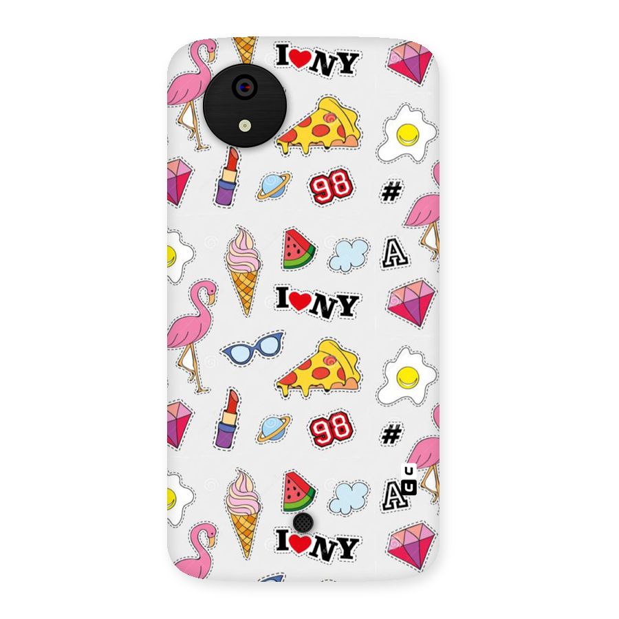 Personnel Quirk Back Case for Micromax Canvas A1