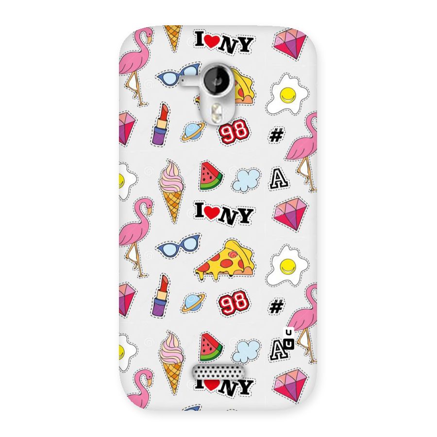Personnel Quirk Back Case for Micromax Canvas HD A116