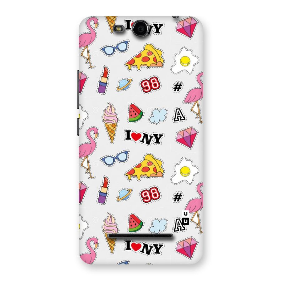 Personnel Quirk Back Case for Micromax Canvas Juice 3 Q392