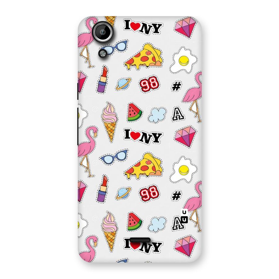 Personnel Quirk Back Case for Micromax Canvas Selfie Lens Q345