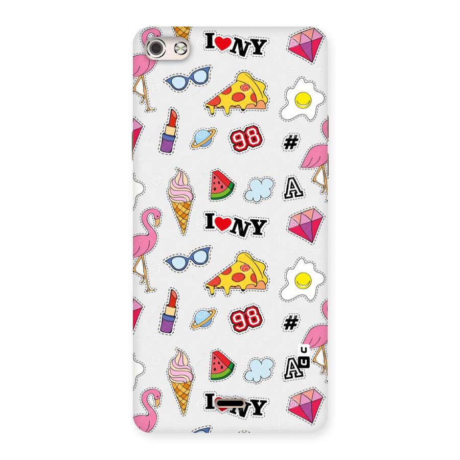 Personnel Quirk Back Case for Micromax Canvas Silver 5